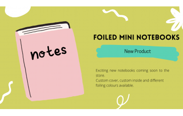 Foiled Mini Notebooks